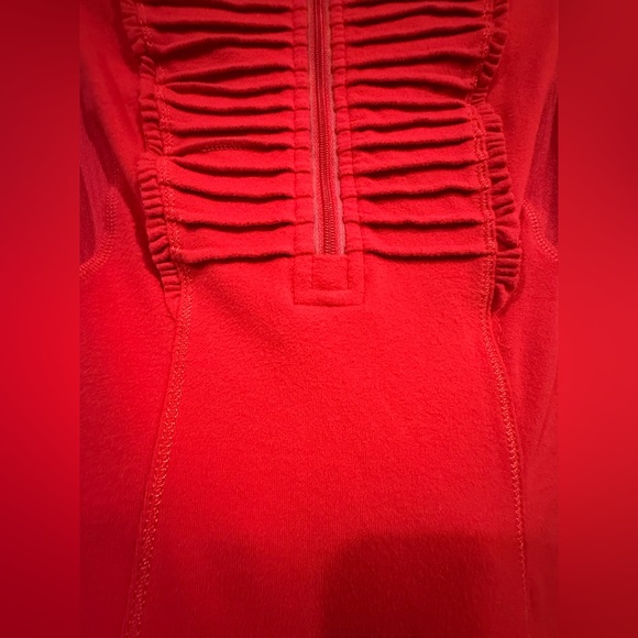 Lululemon Run Your Heart Out Pullover Size 6 Color Currant - Picture 12 of 13